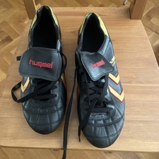 Hummel 86 Gold Football Boots Size UK 9