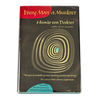Every Man a Murderer Heimito von Doderer 1964 First American Edition HC DJ