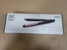 BaByliss 2540U Titanium Ultra Fast Styling Pearlescent Hair Straightener New