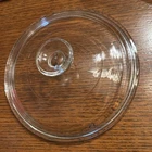 Vintage Pyrex Corningware G5C Replacement Clear Glass Lid No Ribbing G-5-C 8”