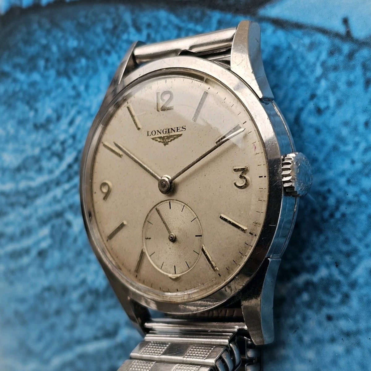 Vintage Longines Hand-Winding Men's Wristwatch Cal Ref 6666