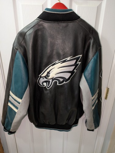 Philadelphia Eagles Leather Jacket Men's Size Medium NFL - Picture 7 of 12