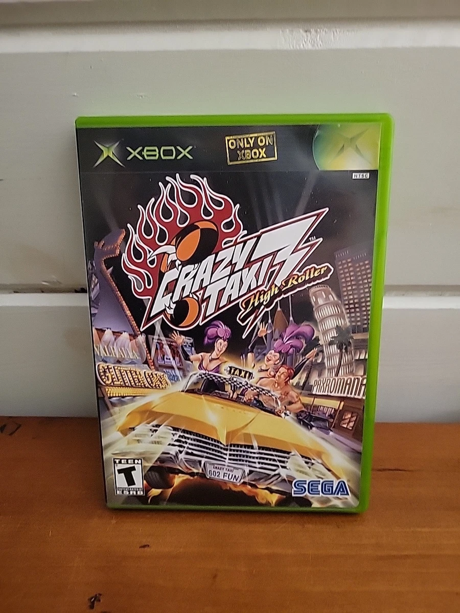 Boîte Vide Pour Jeu Xbox Crazy Taxi 3 - Sans CD (bon état)