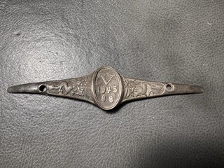 Original WW2 1945 Victory Day Silver Ring/Insignia