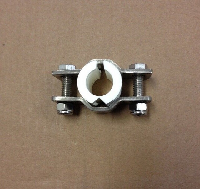 3/4" (0.75") Stainless Steel Tubing Hanger Assembly Sanitary Pipe