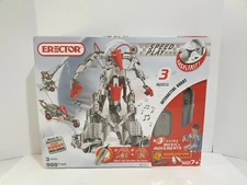 Erector Meccano Speed Play 3 Models Interactive Robot #9901 