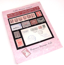 Regency Stamp Auction Catalog 1997 Zeppelin Covers Fancy Cancels Confederate