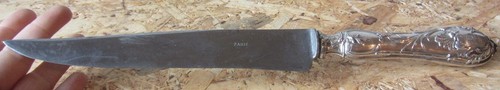 Antica scatola con due posate -argento minerva- Primi '900 - Paris - Picture 7 of 8