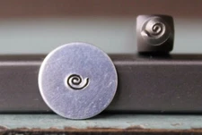 SUPPLY GUY 3mm Swirl Metal Punch Design Stamp SGCH-183