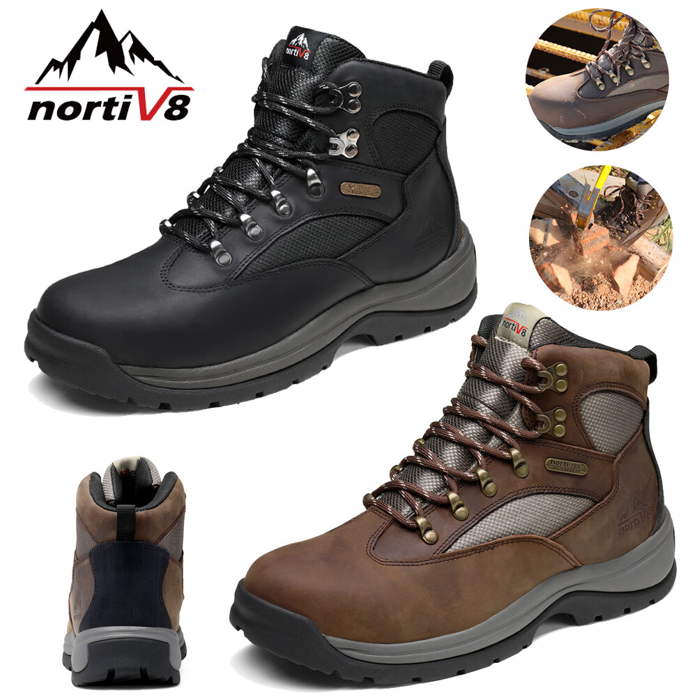 Men's Steel Toe Work Boots Safety 