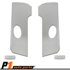 Fit For 1955-59 Chevy Gmc Big Window Cab Corner 6x9 Speaker Brackets Silver Fit For 1955-59 Chevy Gmc Big Window Cab Corner 6x9 Speaker Brackets Silver