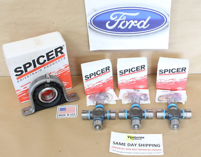 1999-2015 FORD F250 F350 4X4 Spicer Rear Driveshaft U Joint Carrier Bearing Kit2