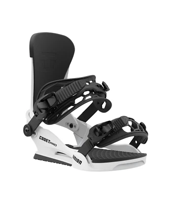 Union Cadet PRO Youth Snowboard Bindings New Size M White Medium