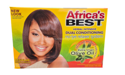 Africa's Best Herbal Intensive Dual Conditioning Relaxer System - Regular