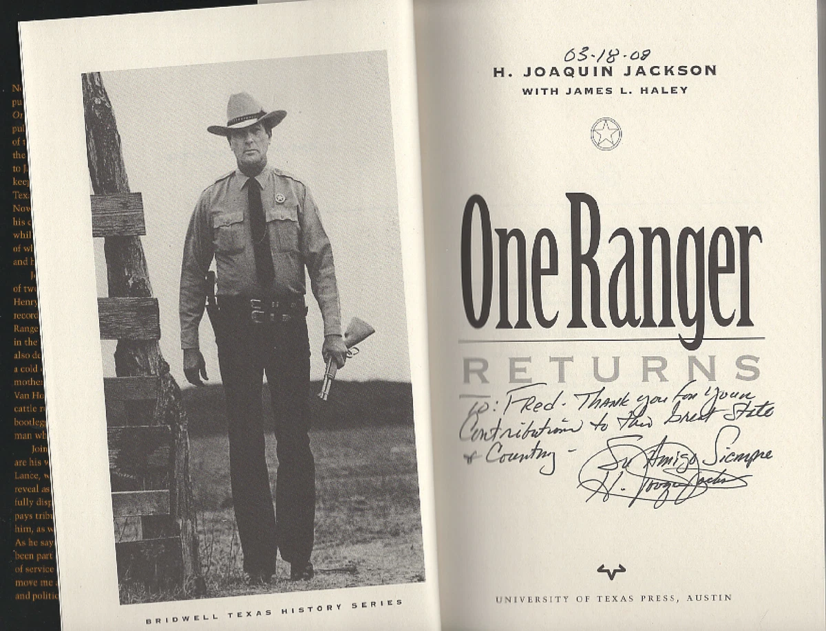 Texas Ranger Joaquin Jackson