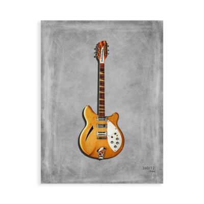 Leinwanddruck auf Papier Poster oder Gemälde Rogan Mark Rickenbacker 360 12