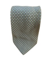 BROOKS BROTHERS 346 Geometric Tie Necktie 100% Silk Made In USA