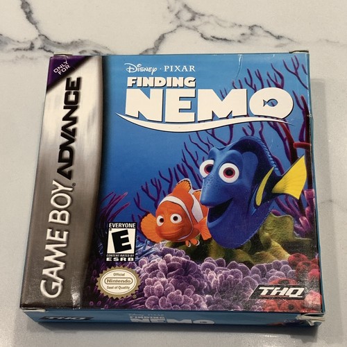 Finding Nemo (Game Boy Advance, 2003) Complete CIB Manual TESTED FAST SHIPPED - Picture 2 of 18