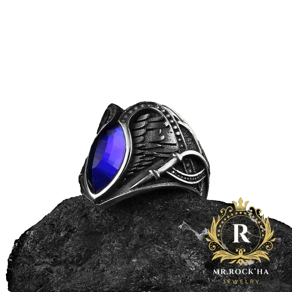 Anillos de banda gótico para hombre