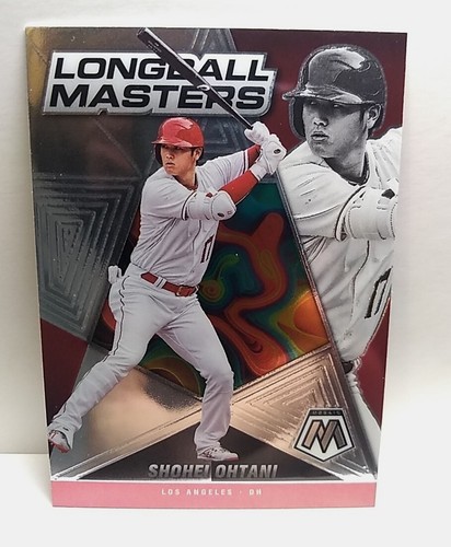 SHOHEI OHTANI 2022 Panini Mosaic Longball Masters #LM-2 Insert. NM. AD02