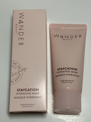 WANDER Beauty Staycation Hydrating Mask 2.02 oz New Sealed Ceramide Peptide