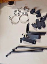 Partial Hardware Mounting Kit for National Cycle Plexifairing II Windshield