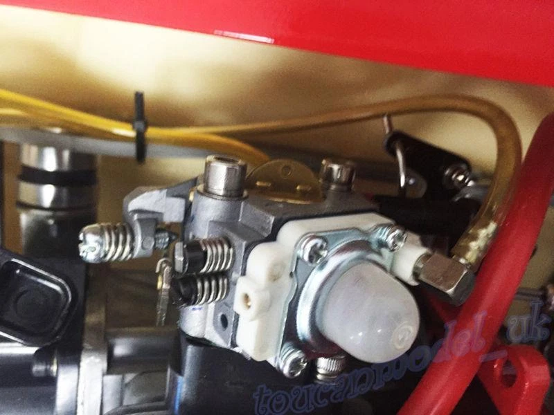 Gasoline Race ARTR RC Boat G26IP1 26CC Fiber Glass 50KM/H W/ Radio System Red - Image 4 of 4