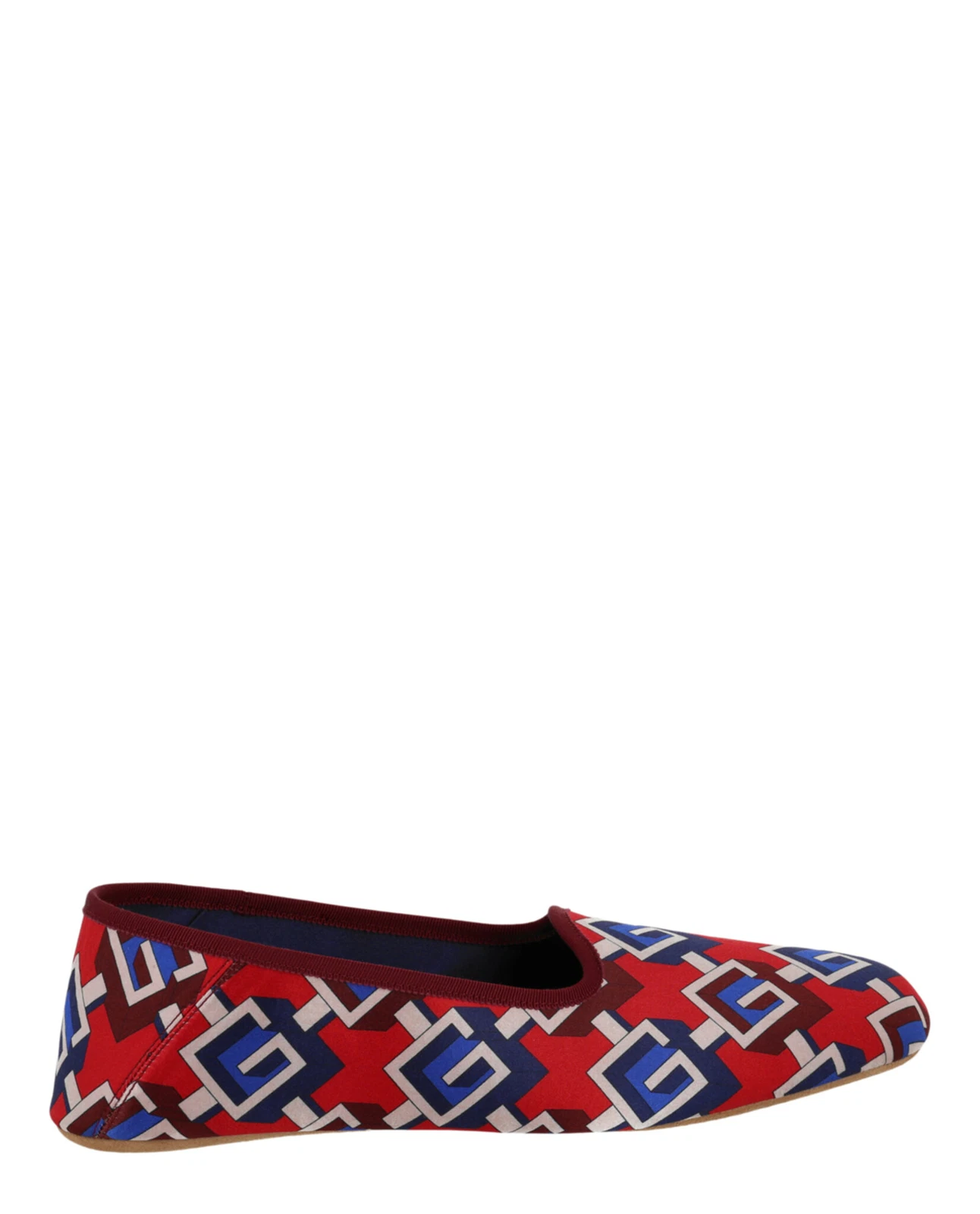 Chaussons femme Gucci géométrique imprimé G