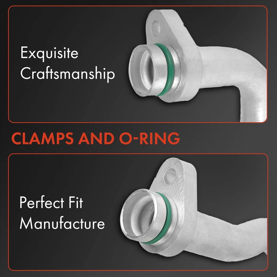Línea de succión de aire acondicionado para Nissan Altima 2015-2018 V6 3,5 L compresor a evaporador Foto 3 de 4