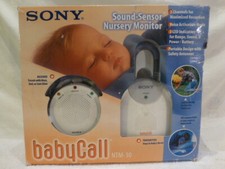 Sony Baby Call NTM-30 Dual Sound-Sensor Nursery Baby Monitor 100