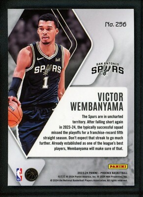 2023-24 Victor Wembanyama Panini Phoenix RC Rookie | eBay