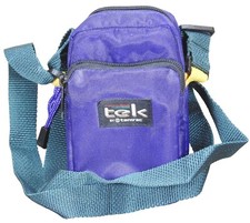 TEK by TAMRAC Purple Green Digital Camera Case Bag w/Shoulder/Waist Strap