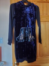 Speedway Women's hooded sweater-dress, size M, made in Europe