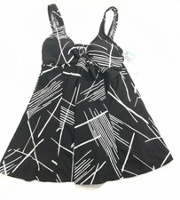 NWT Women's Penbrooke Swimsuit Size 16W One Piece w/Flared Skirt Orig. 98 NICE