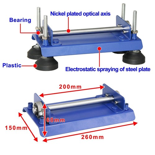 1pc Meterial Cutting Machine Feeding Balance Rolling Support Rack Height Adjust - Picture 14 of 18