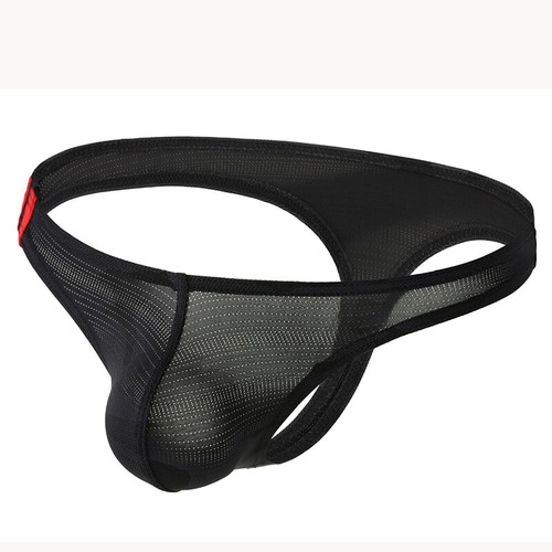 3PCS/LOT Sexy Mens T-Back G-string Thong Bikini Underwear Pouch Hipster Panties - Picture 15 of 21