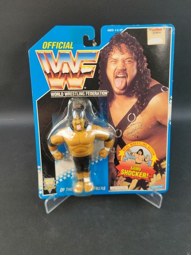 WWF Hasbro Samu Headshrinker vintage wrestling 199...