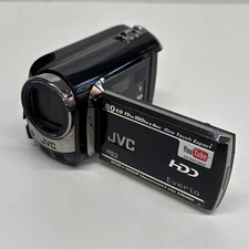 BLACK JVC Everio GZ-MG670BU 80GB Camcorder Digital Camcorder  No Power TESTED