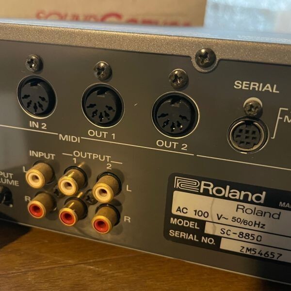 ROLAND SC-8850 Sound Canvas MIDI Sound Module Synthesizer