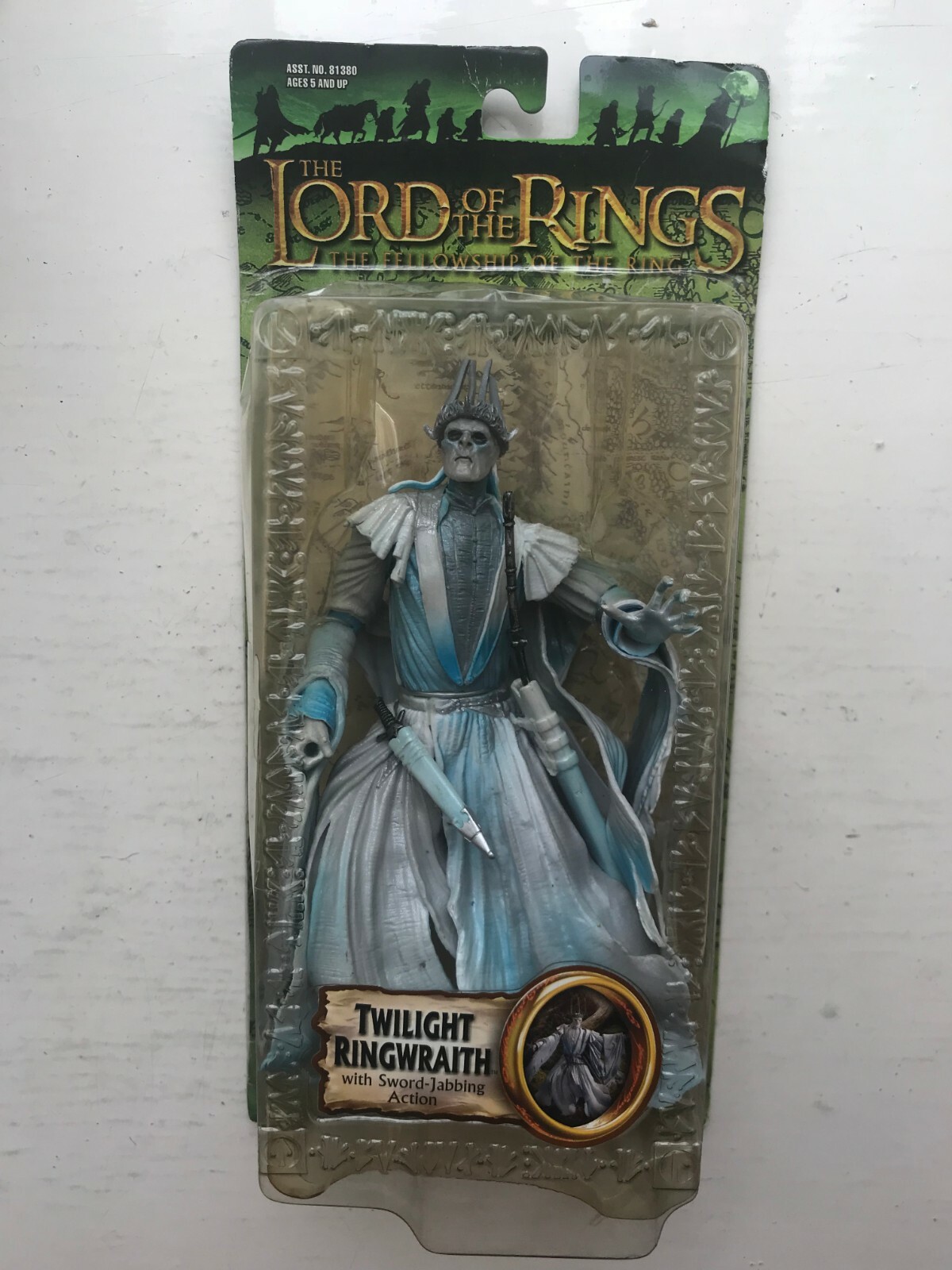 BOXED LORD OF THE RINGS TWILIGHT RINGWRAITH ACTION FIGURE TOY BIZ FELLOWSHIP