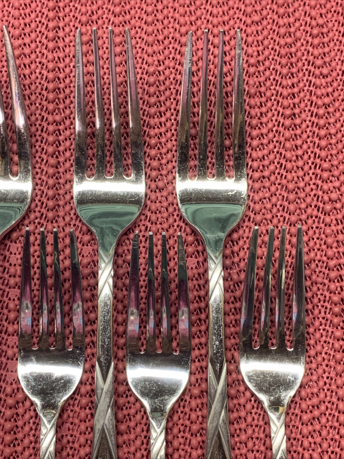 16 Pieces Churchill Stainless China. Dinner & Salad Fork, Knife, Teaspoon, Soup