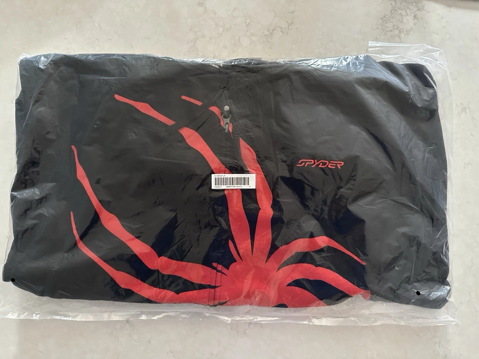 Sweat à capuche graphique zippé Spyder noir taille XL Supreme FW24 neuf EN MAIN