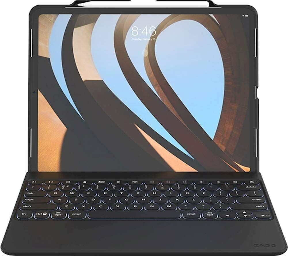 ZAGG Rugged Book Go | iPad Keyboard Case for 12.9-Inch iPad Pro (3rd Gen - 2018)