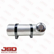 0.56 Gallon 4x12 Round Fuel Tank Gas Tank Cell 1/4'' NPT End Fill Aluminum Spun