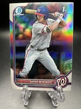2022 Bowman Chrome Draft BDC-5 Jared Mckenzie 1st Refractor Nationals