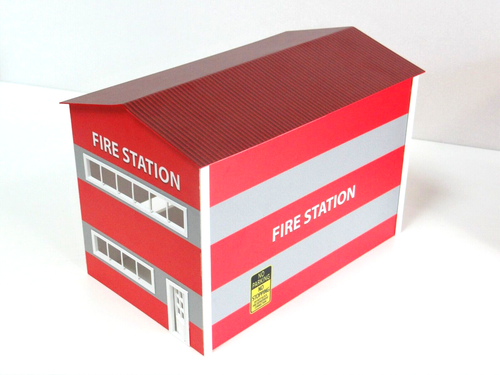 Fire Station Building 1:43 Scale – Diorama model kit fire department display - Picture 13 of 18
