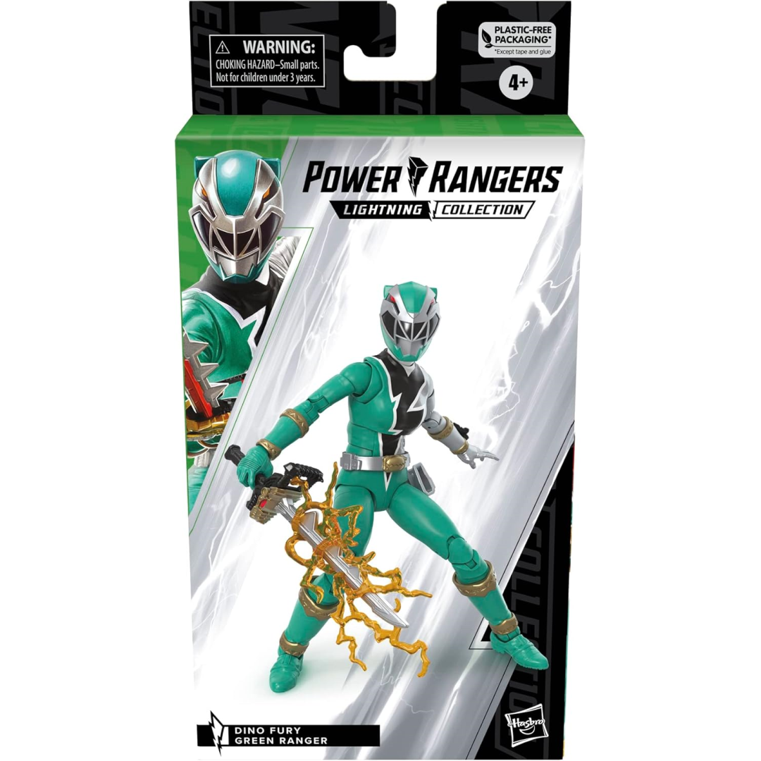 Power Rangers Lightning Collection Dino Fury Green Ranger 6-Inch