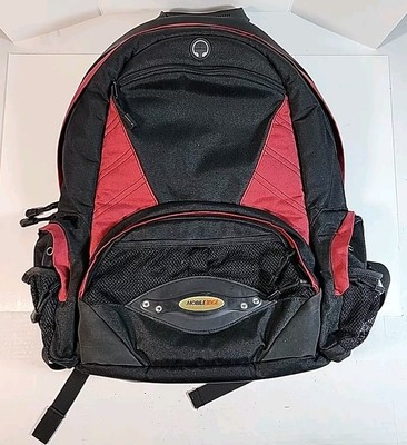 Mobile Edge Padded Laptop Backpack Black Red  Bring It On  Bag 