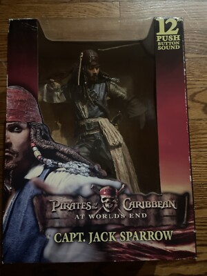 Pirates Of The Caribbean At Worlds End Capt. Jack Sparrow 18  Push Button Sounds