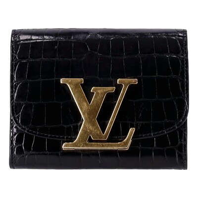 Louis Vuitton Crocodile Skin Capucines Compact Wallet UK
